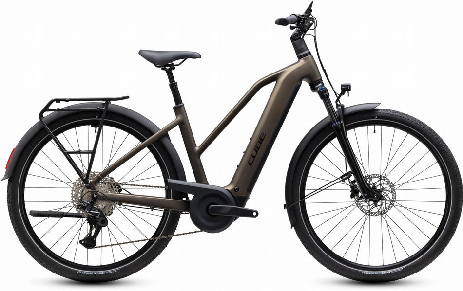 Cube Touring Hybrid Pro 800 Wh E-Bike Trapeze 28" metallicumbra´n´black