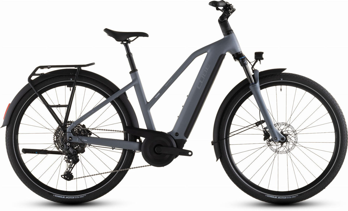 ht fahrrad 28 zoll Cube Touring Hybrid Pro 800 Wh E-Bike Trapeze 28" pearlgrey´n´grey – Biketech24
