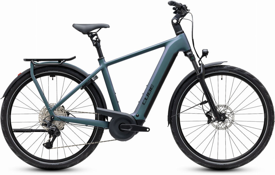 Cube Kathmandu Hybrid Pro 800 Wh E-Bike Diamant 28" smaragdgrey´n´black