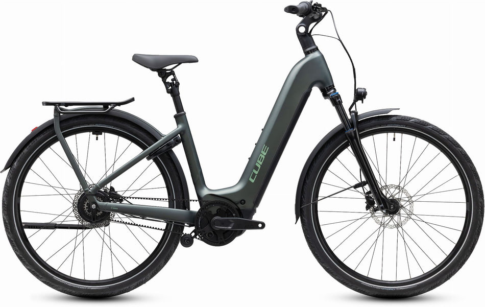 Cube Kathmandu Hybrid Deluxe Pro 800 Wh E-Bike Easy Entry 28" blackforest´n´chrome