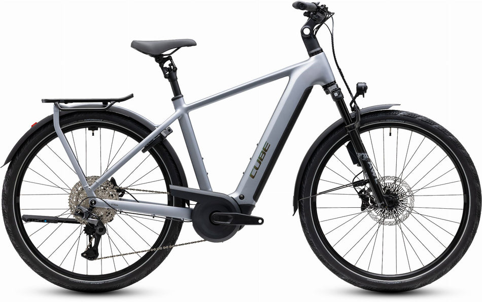 Cube Kathmandu Hybrid EXC 800 Wh E-Bike Diamant 28" slategrey´n´chrome