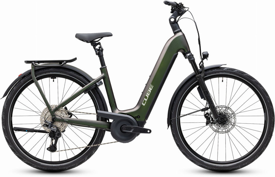 Cube Kathmandu Hybrid EXC 800 Wh E-Bike Easy Entry 28" stellar´n´chrome