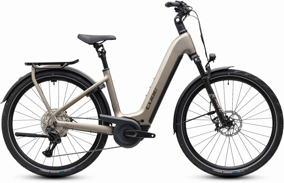 Cube Kathmandu Hybrid SLX 800 Wh E-Bike Easy Entry 28" flashstone´n´chrome