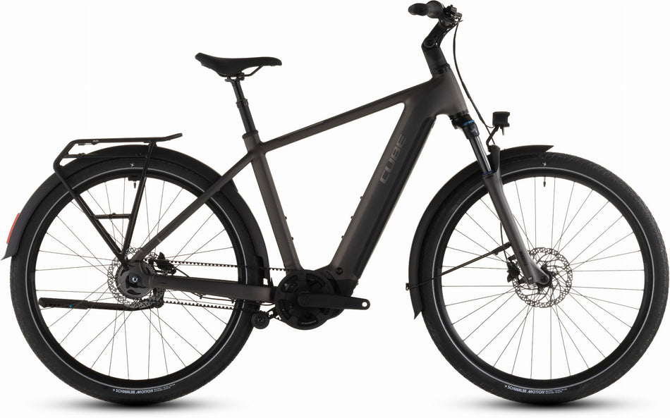 Cube Touring Hybrid Comfort SLX 800 Wh E-Bike Diamant 28" charcoal´n´chrome