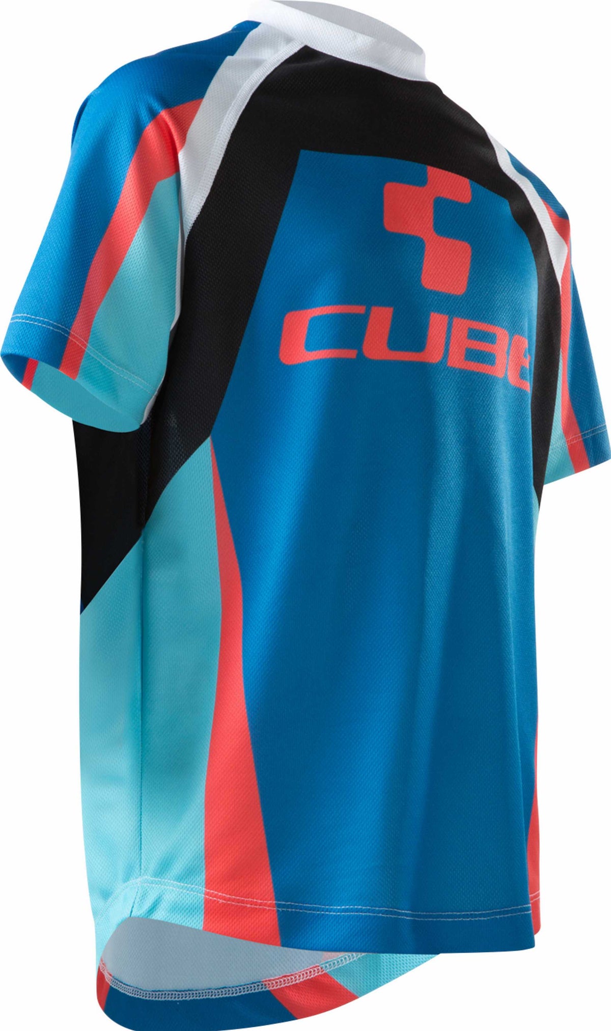 Cube JUNIOR ACTION TEAM Rundhalstrikot kurzarm blue ́n ́white ́n ́red - XXL (158/164)