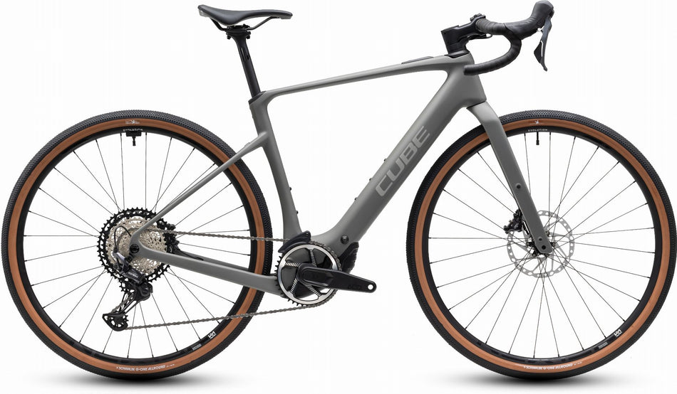 Cube Nuroad Hybrid C:62 Race 400X Wh E-Gravel Rad Diamant 28" oldgrey´n´grey