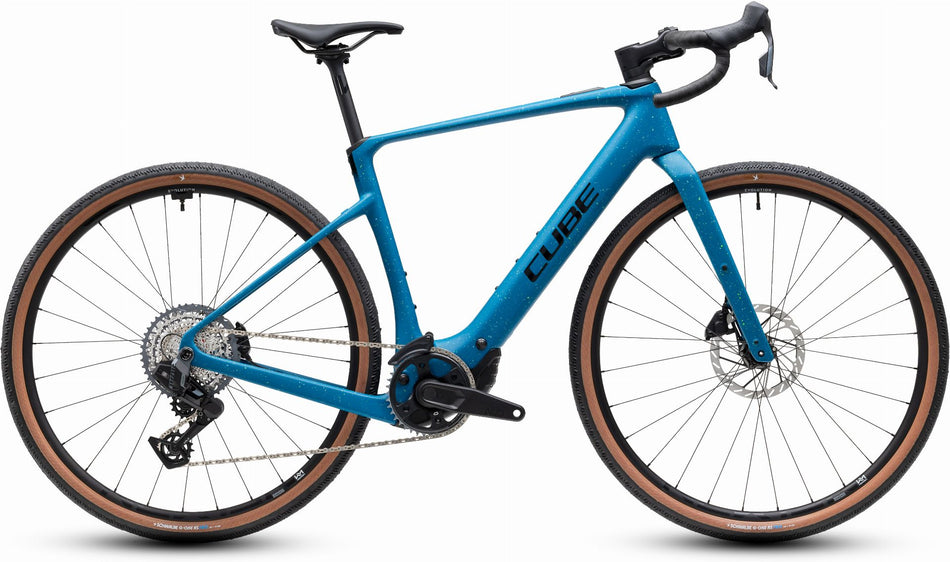 Cube Nuroad Hybrid C:62 EXC 400X Wh E-Gravel Rad Diamant 28" tropicalteal´n´black
