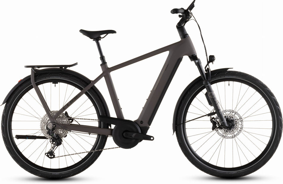 Cube Kathmandu Hybrid EXC ABS 800 Wh E-Bike Diamant 28" cedar´n´chrome