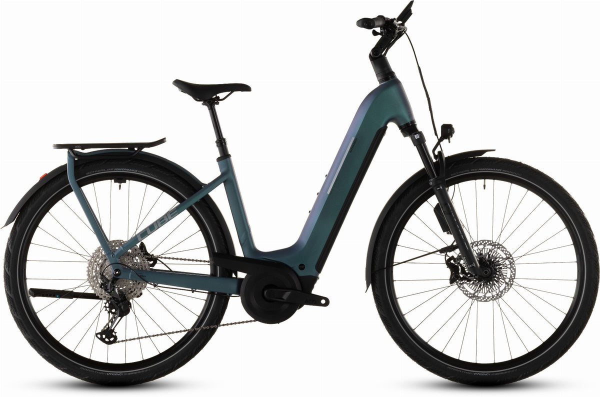 cube e bike mountainbike 2018 Cube Kathmandu Hybrid EXC ABS 800 Wh E-Bike Easy Entry 28" smaragdgrey – Biketech24