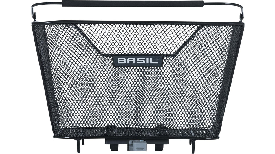 Basil Lesto Mik Gepäckträgerkorb schwarz