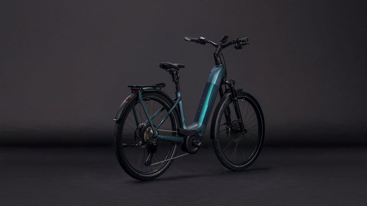 cube e-bike tiefeinsteiger 2020 Cube Kathmandu Hybrid SLT 800 Wh E-Bike Easy Entry 28" duskwood´n´gobl – Biketech24