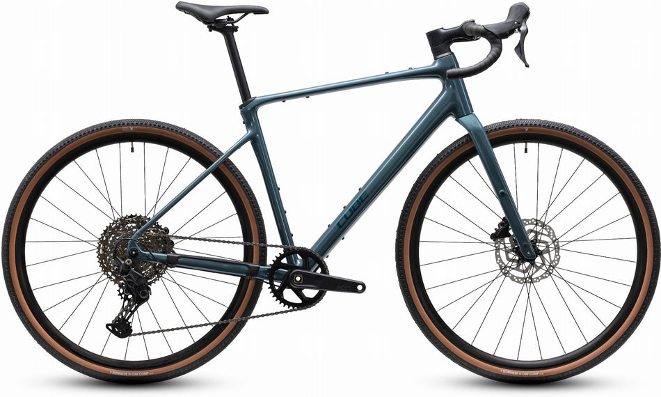Cube Nuroad Pro Gravelbike Diamant taiga´n´blue