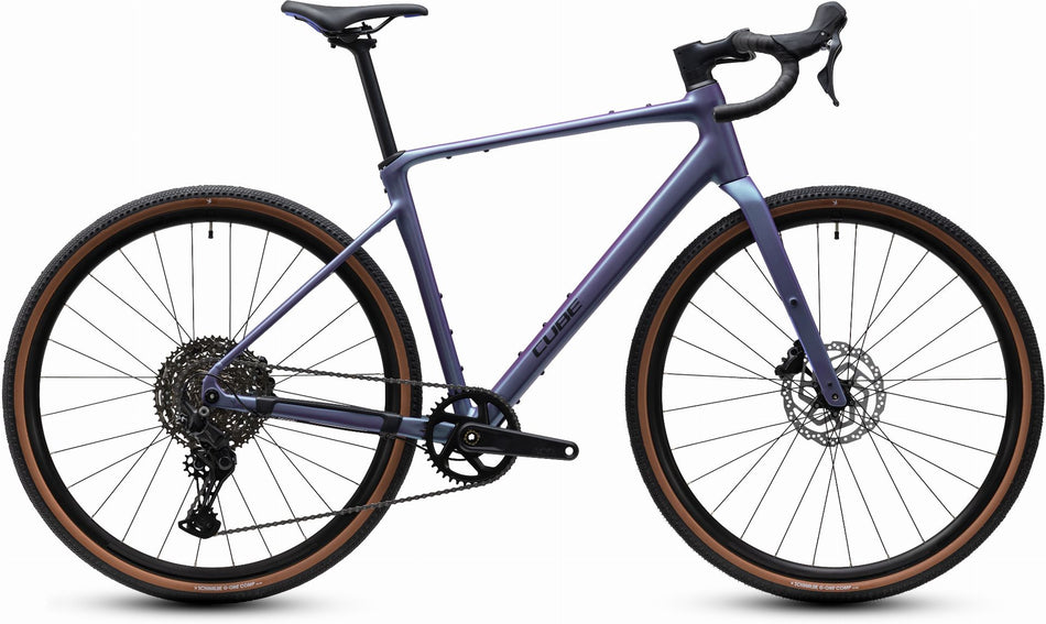 Cube Nuroad Pro Gravelbike Diamant mysticpurple´n´black