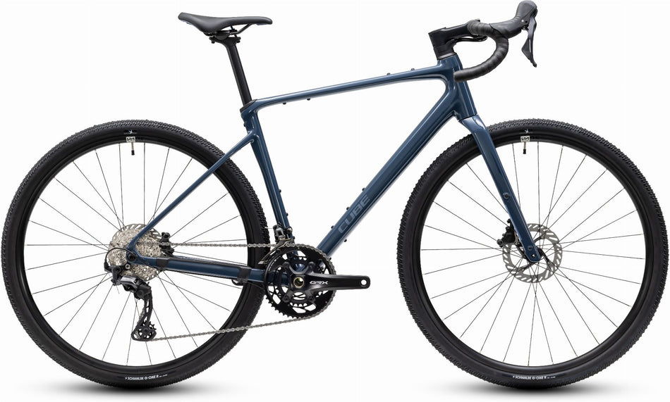 Cube Nuroad Race Gravelbike Diamant 28" inkgrey´n´grey