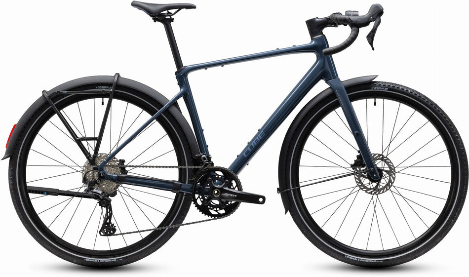Cube Nuroad Race FE Gravelbike Diamant 28" inkgrey´n´grey