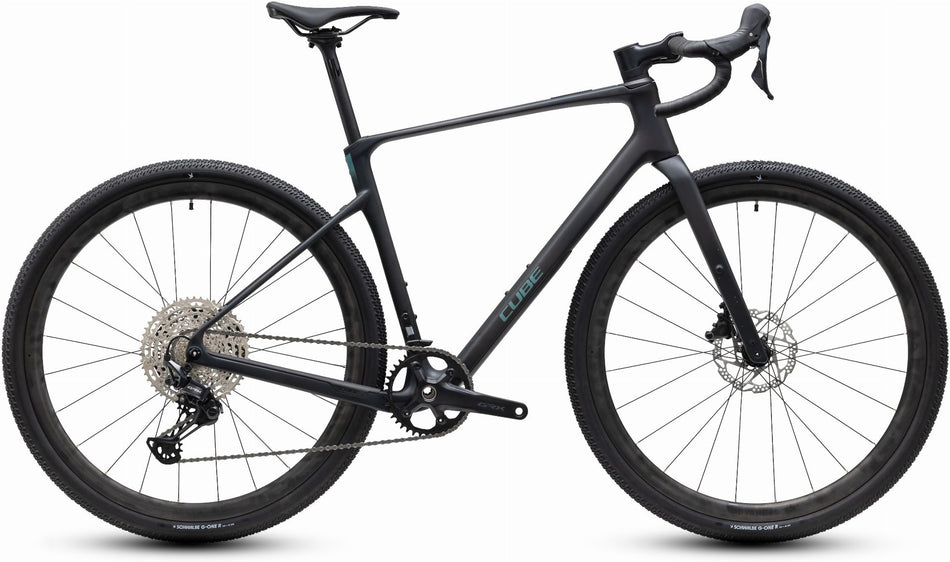 Cube Nuroad C:62 One Gravelbike Diamant 28" carbon´n´shiftverde