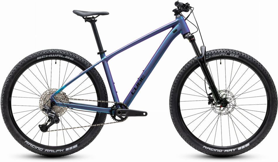 Cube Aim SLT MTB-Hardtail Diamant mysticpurple´n´black