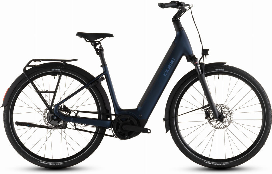 Cube Supreme Hybrid Deluxe One 600 Wh E-Bike Easy Entry indigoblue´n´s – Biketech24