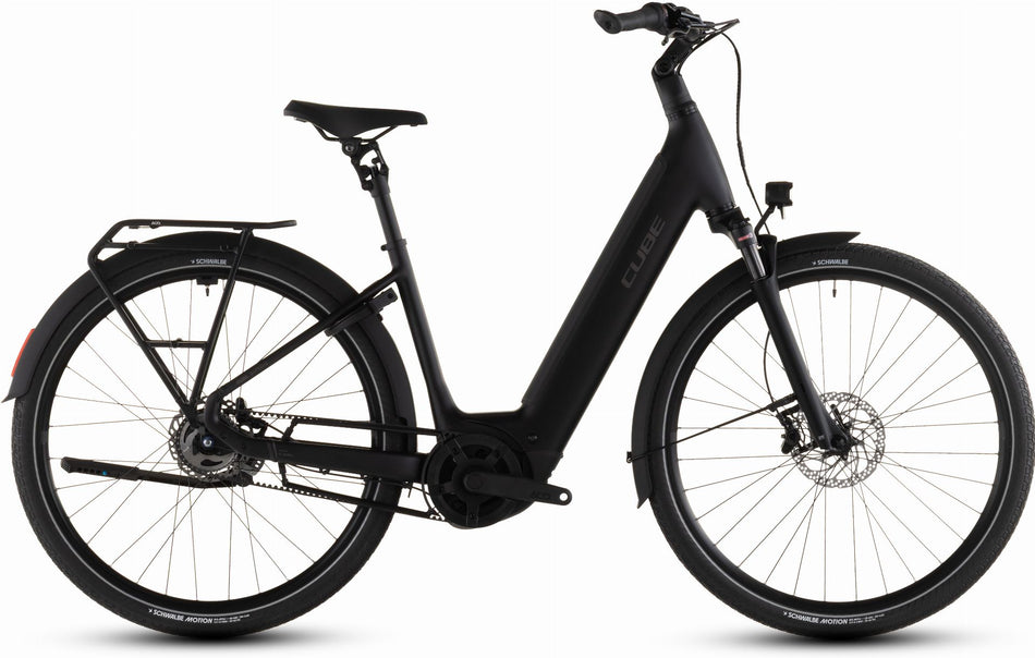 Cube Supreme RT Hybrid Deluxe EX 600 Wh E-Bike Easy Entry black´n´chro – Biketech24