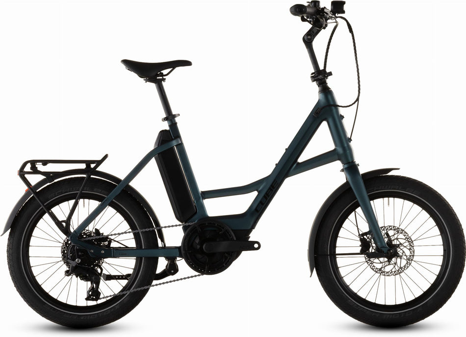 Cube Compact Hybrid 545 Wh E-Kompaktrad 20" royalgreen´n´black one size