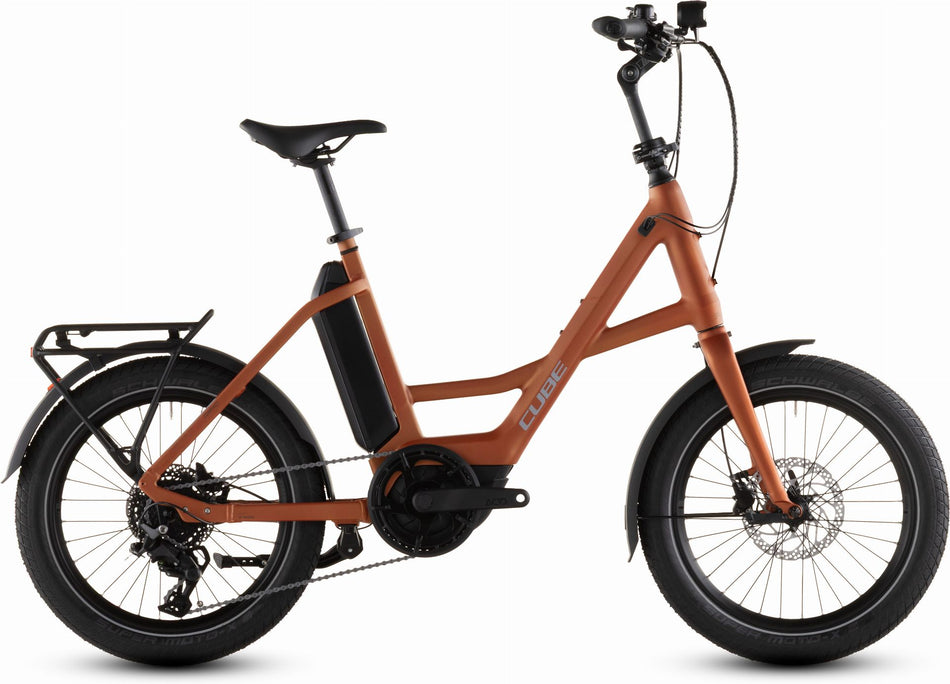 Cube Compact Hybrid 545 Wh E-Kompaktrad 20" rustorange´n´reflex one size