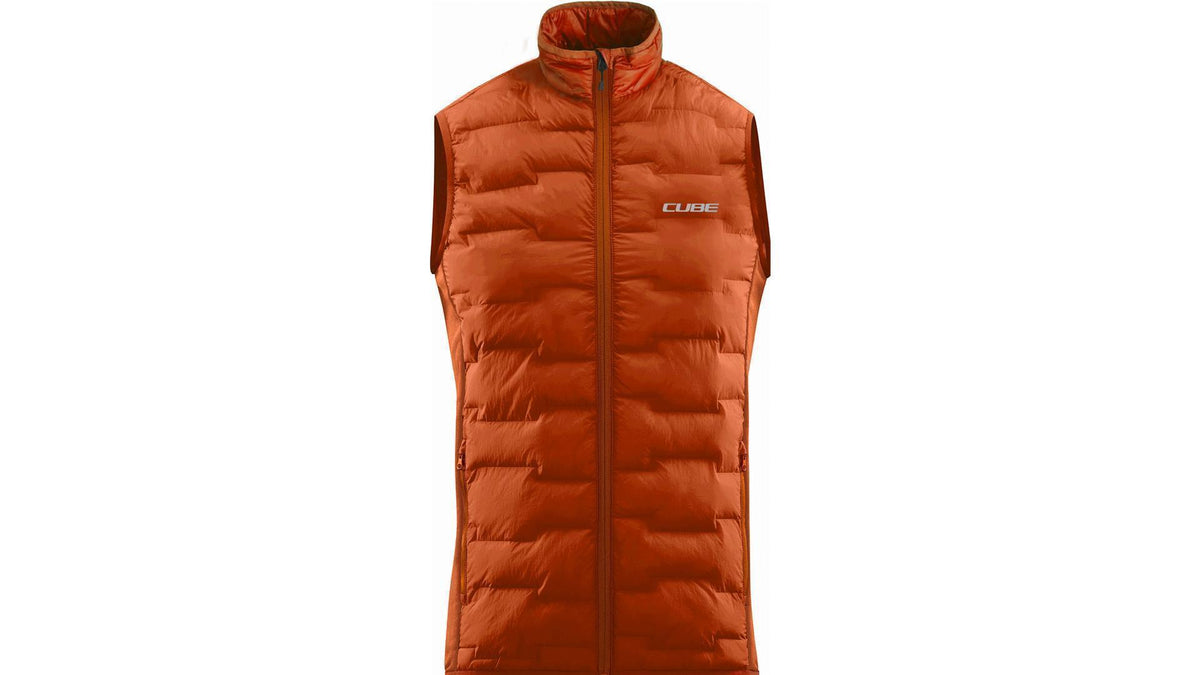 Cube Padded Vest orange - L