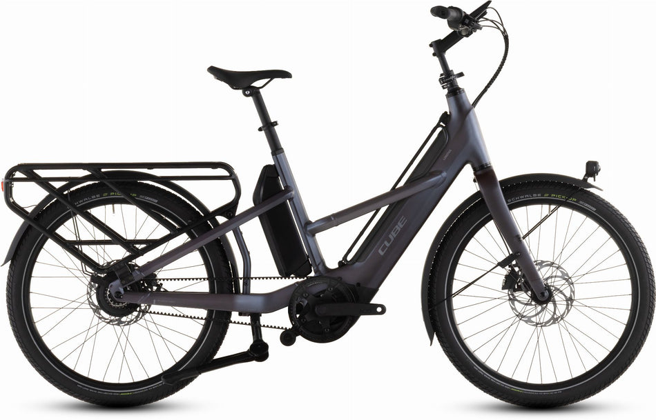 Cube Longtail Hybrid Comfort 800 Wh E-Lastenrad 26" haze´n´reflex one size