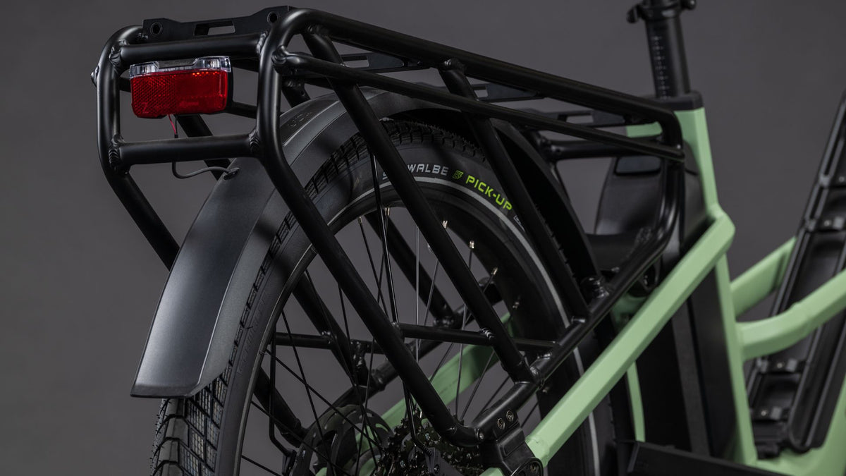 fahrrad look - vom kinderrad bis zum lastenrad Cube Longtail Hybrid 800 Wh E-Lastenrad 26" pea´n´reflex one size – Biketech24