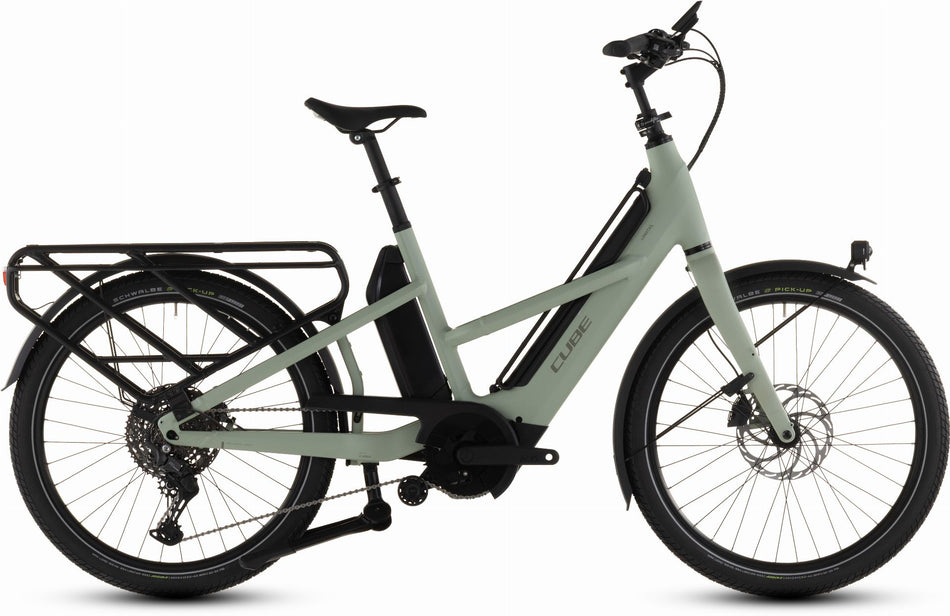 Cube Longtail Hybrid 800 Wh E-Lastenrad 26" pea´n´reflex one size