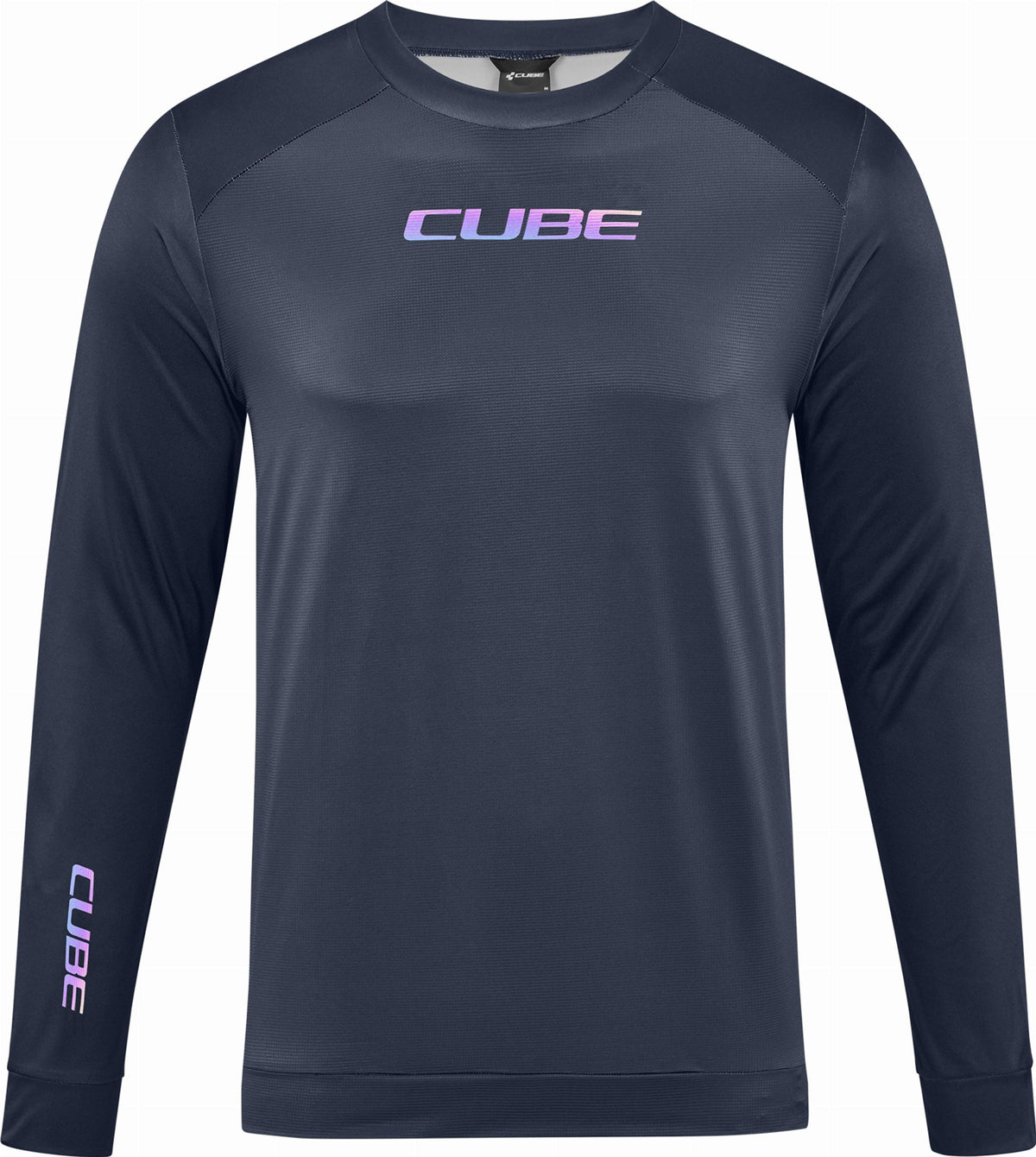 Cube ATX Rundhalstrikot Langarm black - L