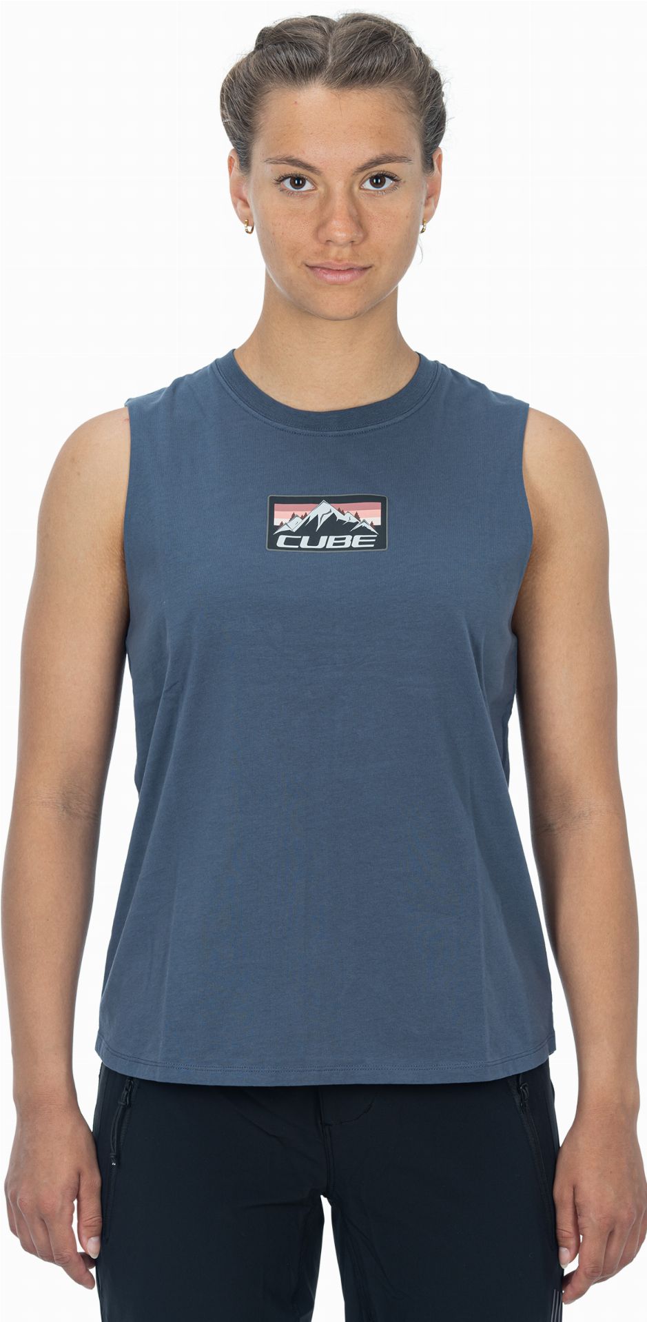 Cube Organic WS Tank Top Summit anthracite - L (40)