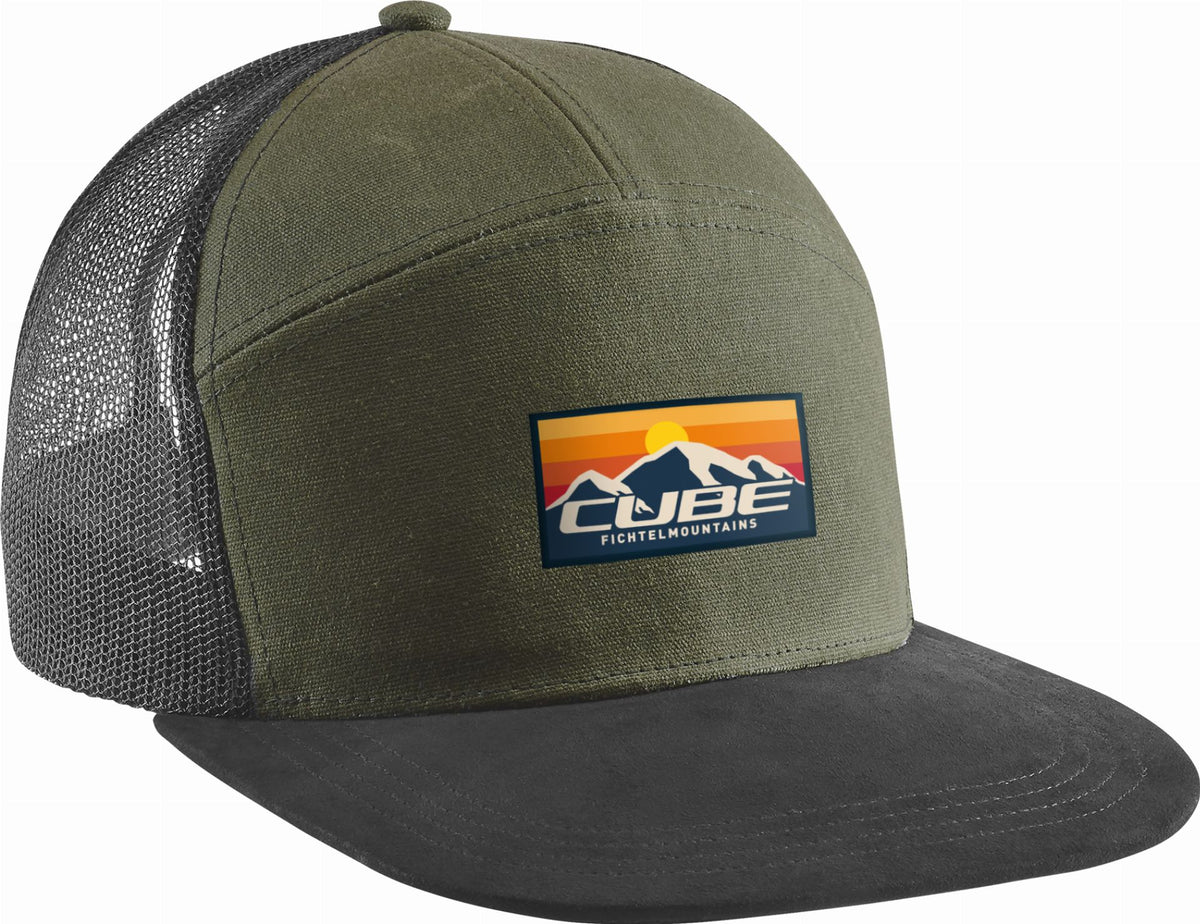 Cube Cap TM olive ́n ́grey one size