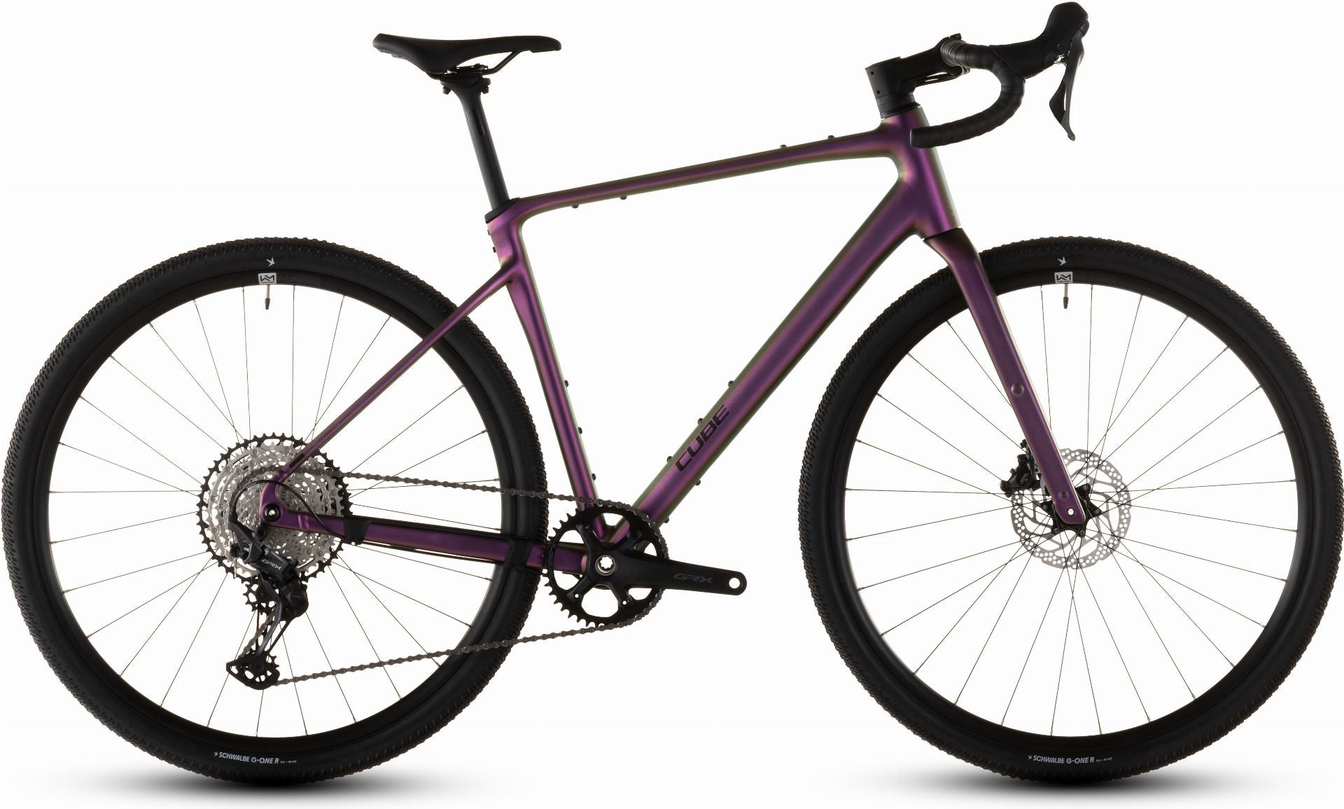 Cube Nuroad SLX Gravelbike Diamant 28" molotov ́n ́black - XXL