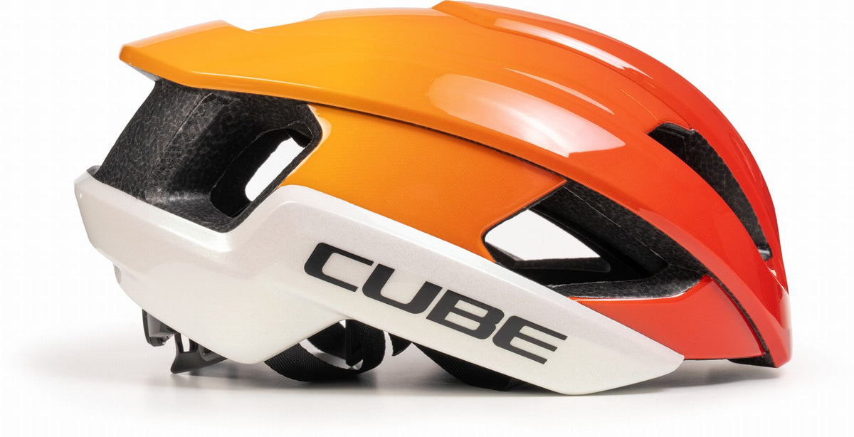 fahrradhelm orange cube Cube Heron Teamline Rennrad-Helm white'n'orange – Biketech24