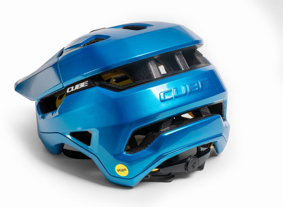 Cube Trooper X Actionteam MTB-Helm blue