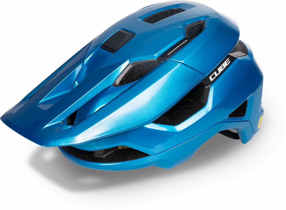 Cube Trooper X Actionteam MTB-Helm blue