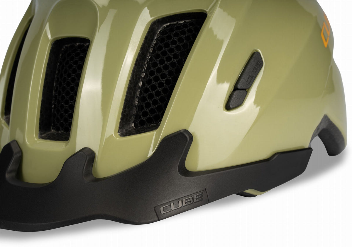 Cube Fink Kinder-Helm lightolive