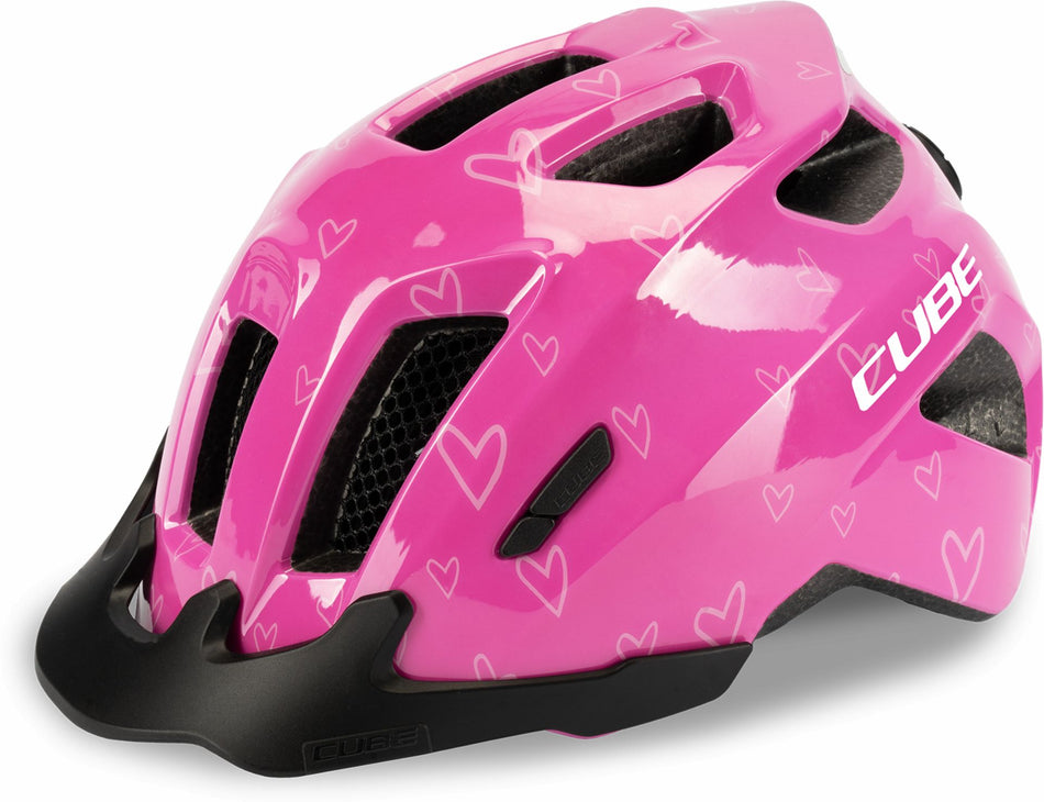 Cube Fink Kinder-Helm pink