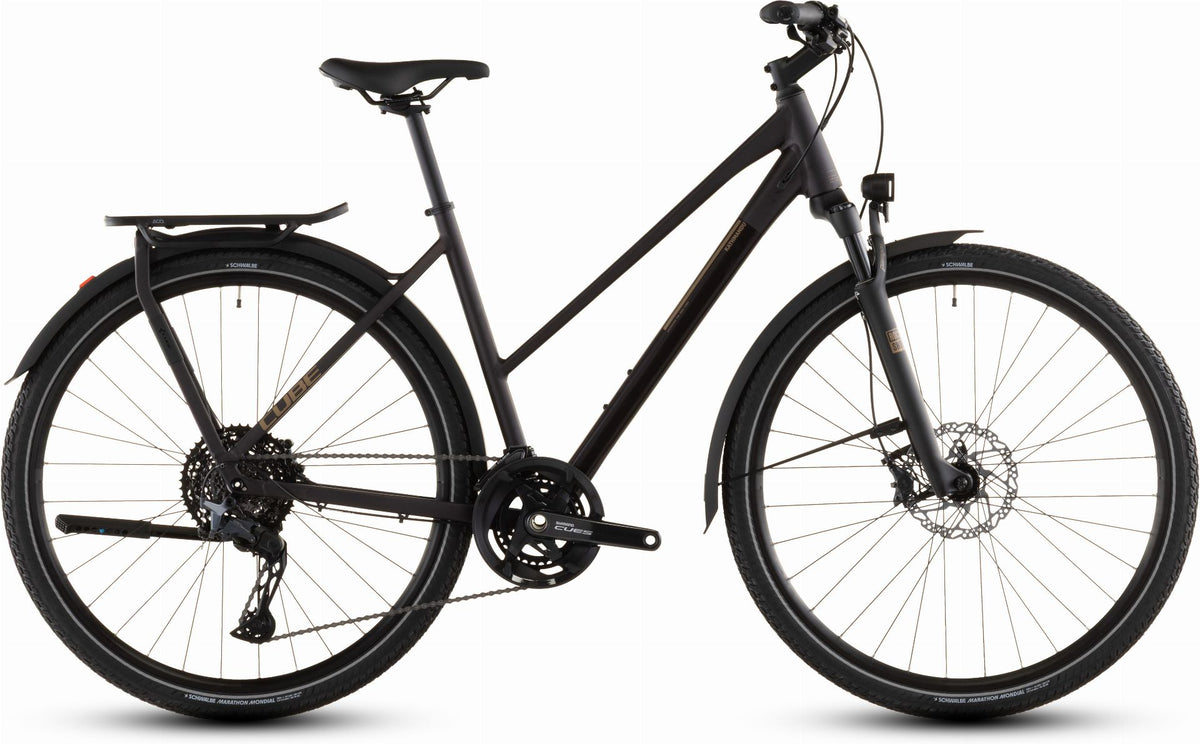 cube fahrrad gold Cube Kathmandu SLX Trekkingrad Trapeze 28" solareclipse´n´gold – Biketech24