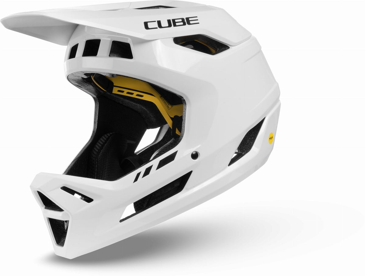 Cube Descender X Actionteam MTB-Helm white – Biketech24