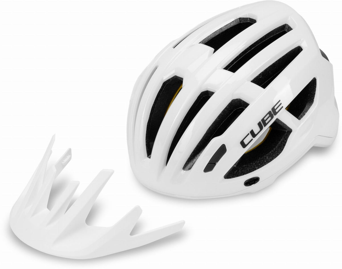 cube fahrradhelm damen weiß Cube Offpath Mips MTB-Helm white – Biketech24