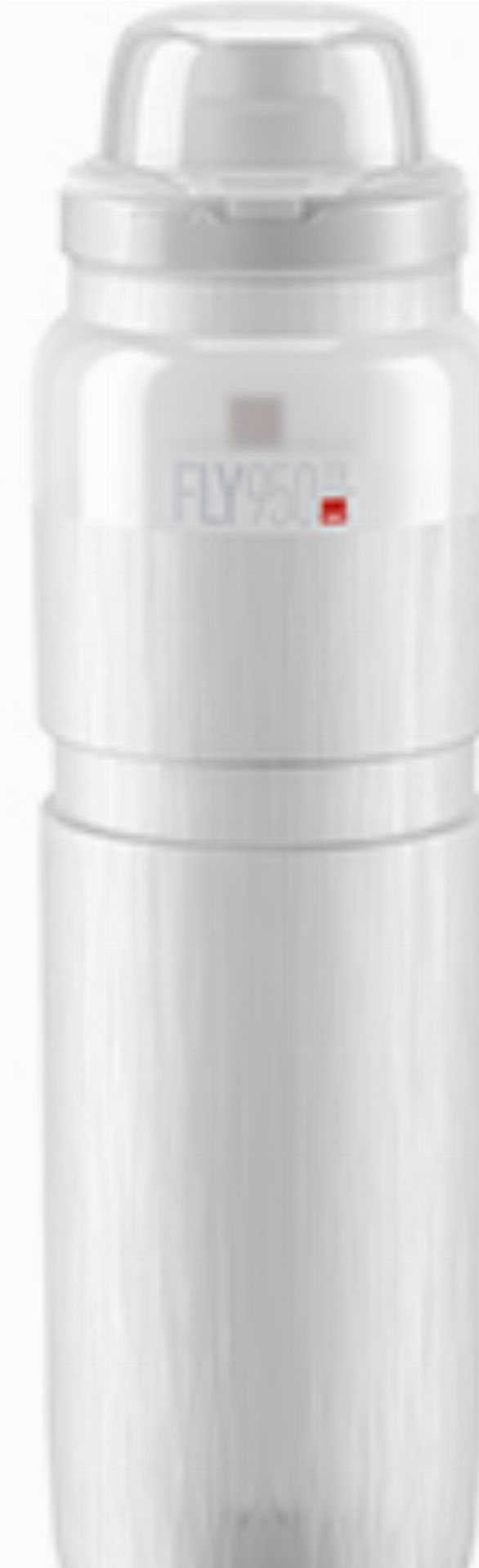 Elite Fly Tex MTB Trinkflasche clear/grau - 950 ml