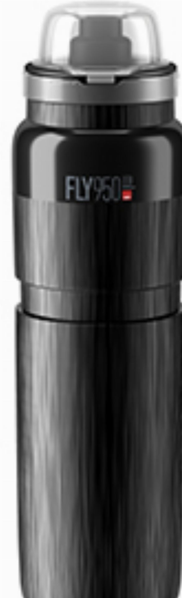Elite Fly Tex MTB Trinkflasche schwarz/grau - 950 ml