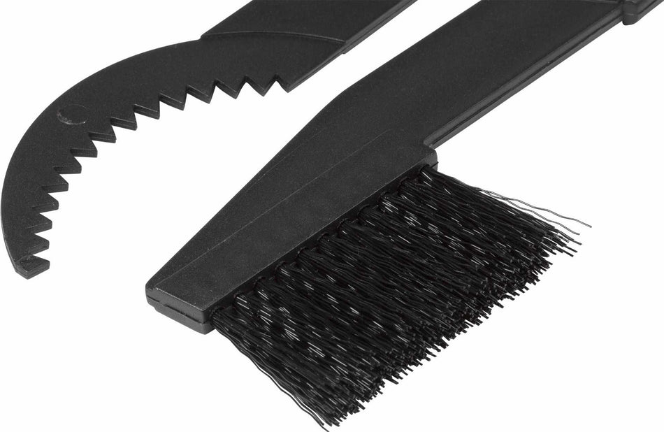RFR Zahnkranzbürste & -kratzer Set black