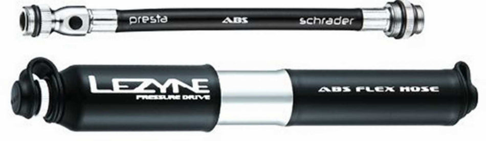 Lezyne Pressure Drive M Luftpumpe schwarz