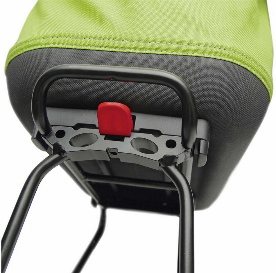 KLICKfix Shopper Alingo GT Gepäckträgertasche für Racktime grün/braun