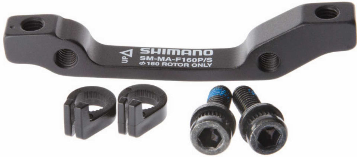 Shimano Scheibenbremsadapter 160 mm für Gabel IS auf PM (Postmount)