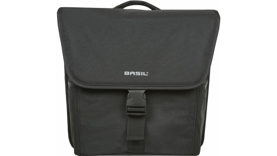 Basil Go Mik Hinterradtasche solid black 32 L