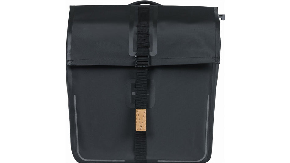 Basil Urban Dry Mik Hinterradtasche matt schwarz 50 L