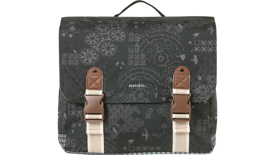 Basil Bohème Mik Hinterradtasche charcol 35 L